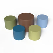 5 Piece Ottoman Set - Woodland