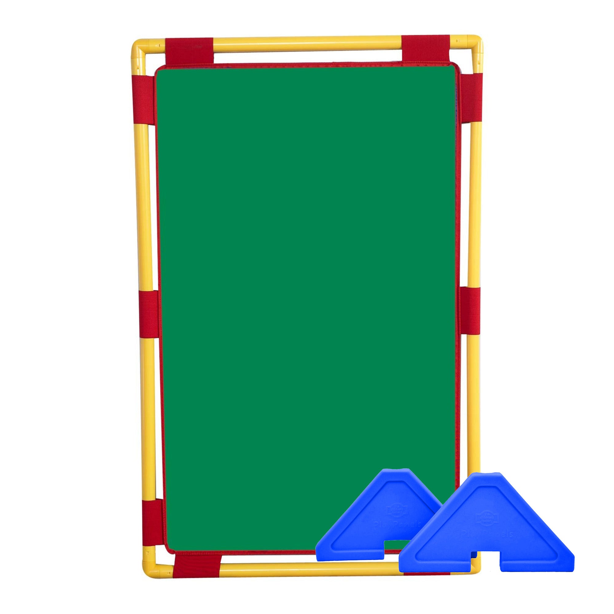 Rectangle PlayPanel - Green with Feet