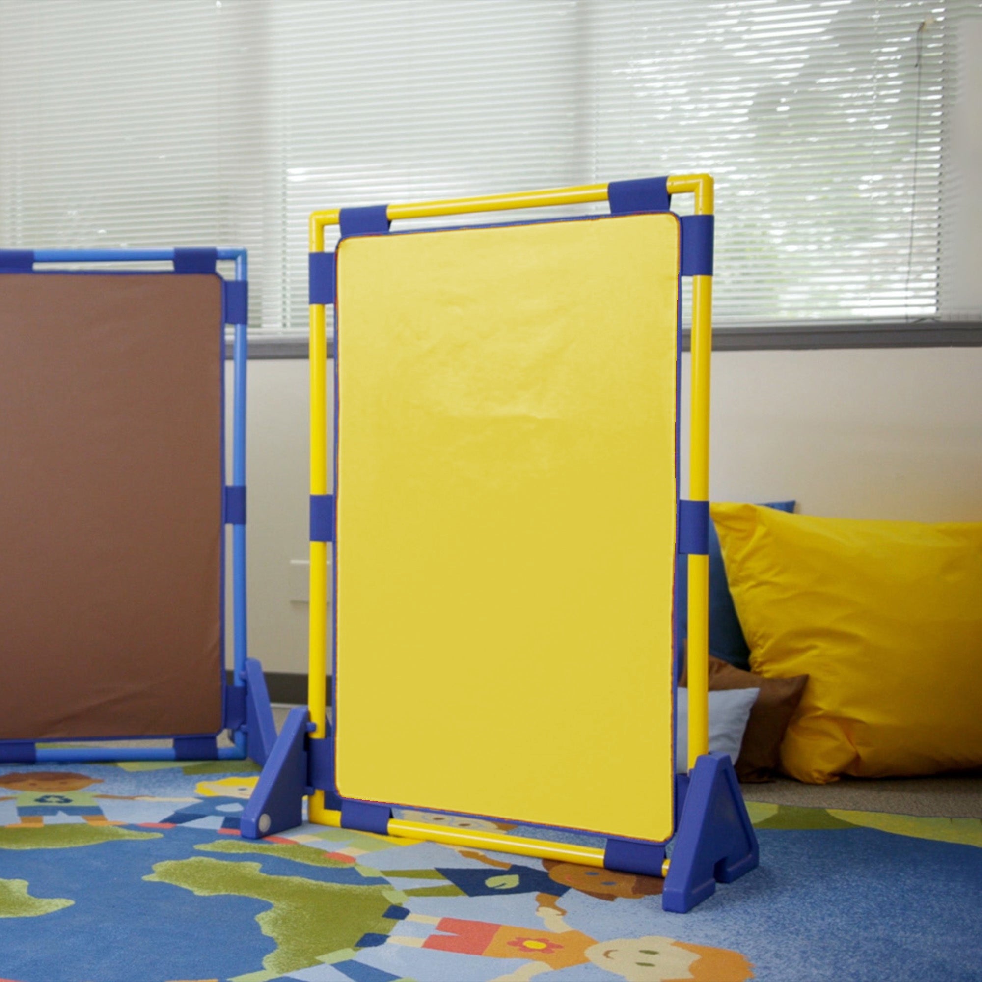Rectangle PlayPanel - Yellow with Feet