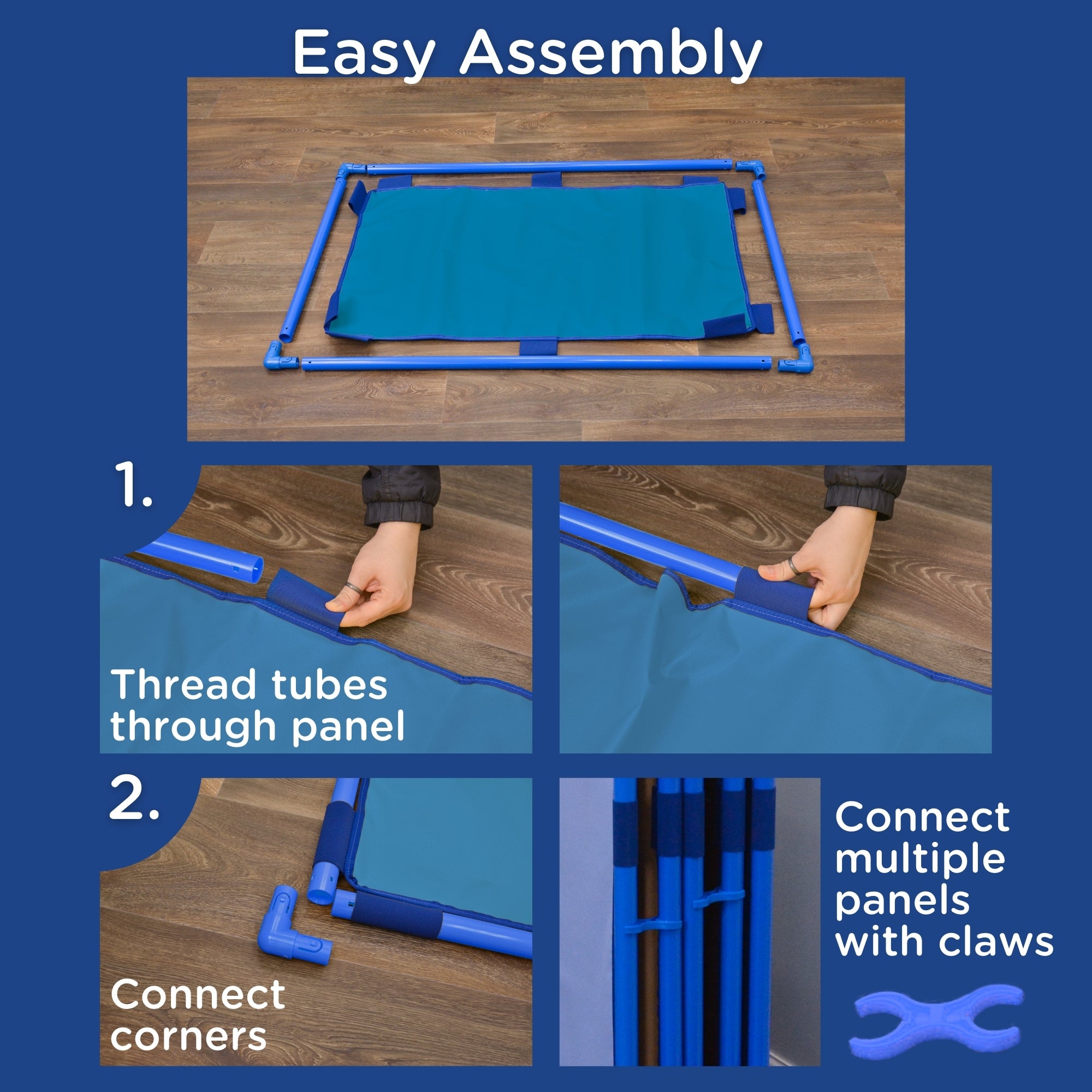 Rectangle PlayPanel - Deep Water with Feet