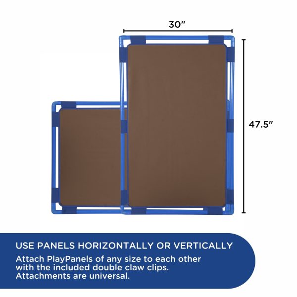 Rectangle PlayPanel - Walnut with Feet
