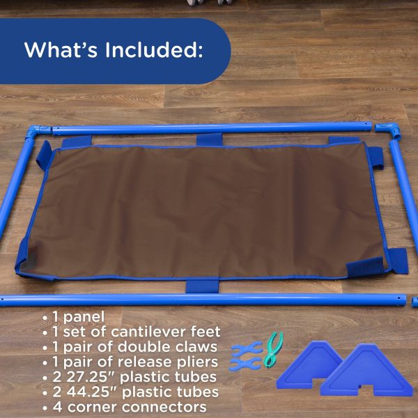 Rectangle PlayPanel - Walnut with Feet