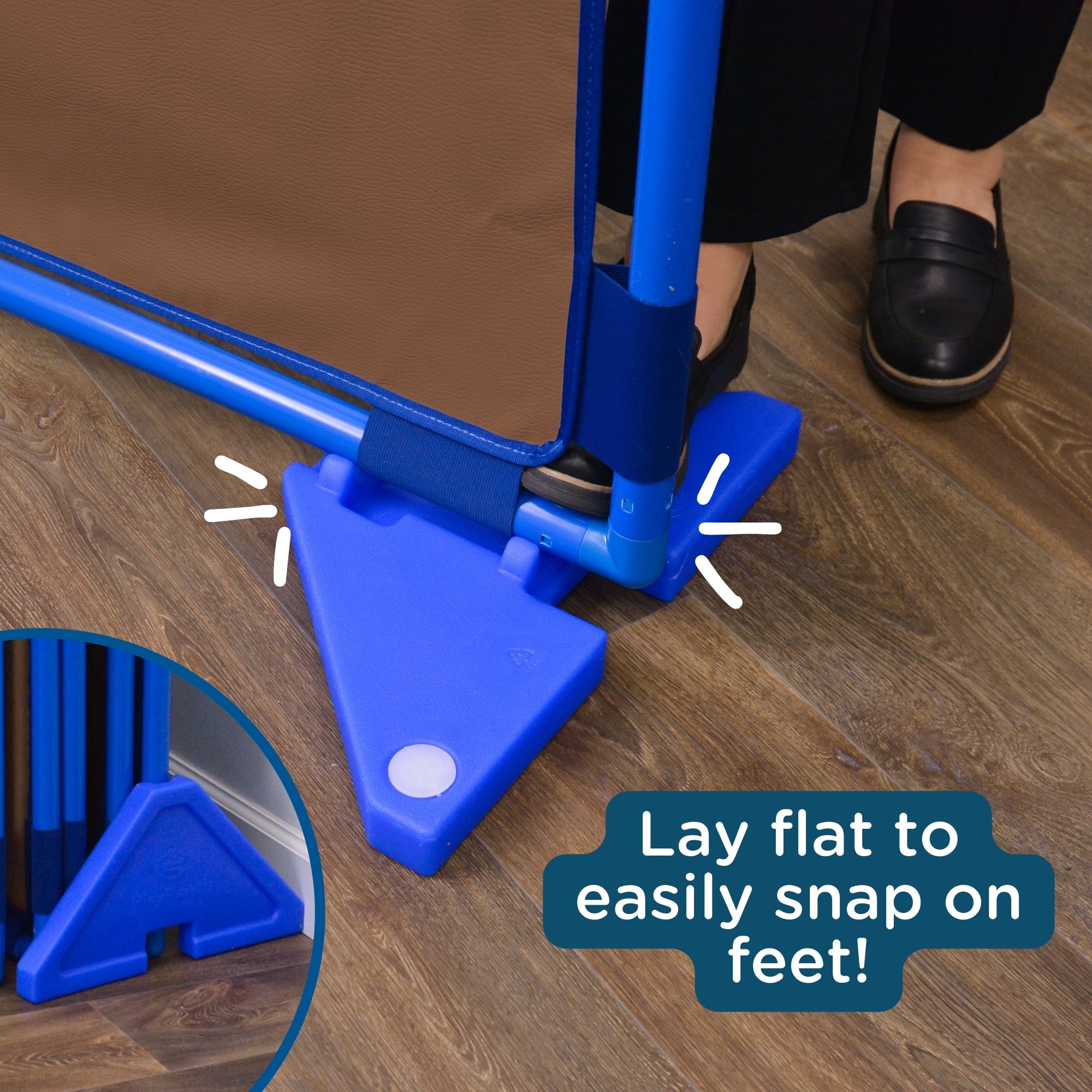 Rectangle PlayPanel - Walnut with Feet