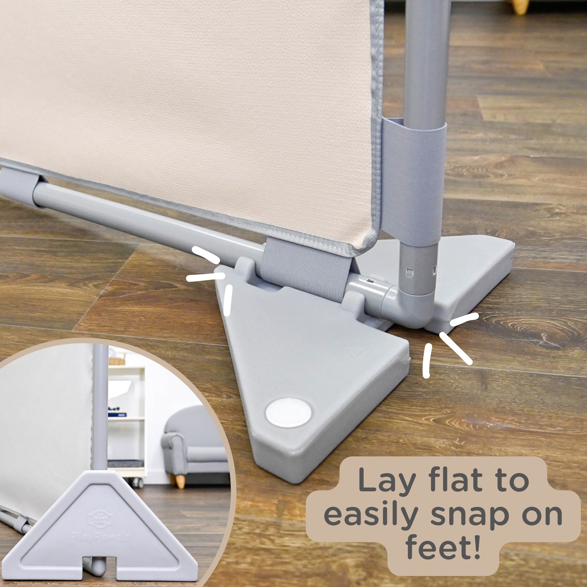 Rectangle PlayPanel - Sand with Feet