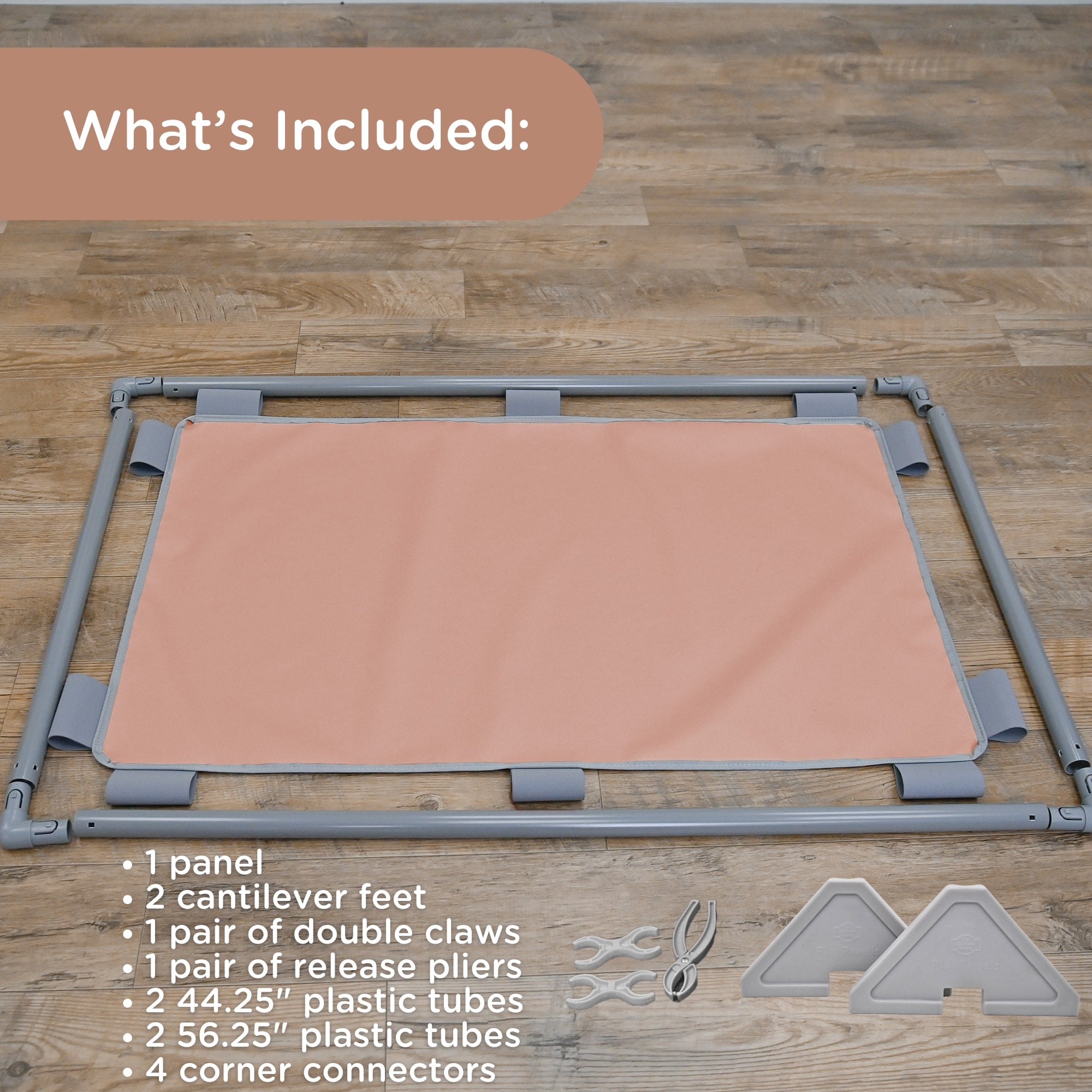 Rectangle PlayPanel - Clay with Feet