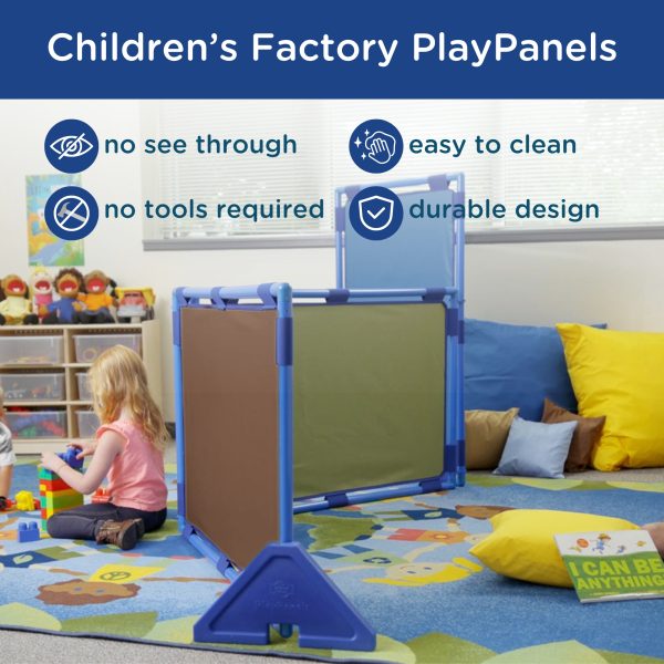 Rectangle PlayPanel - Set of 3 - Woodland