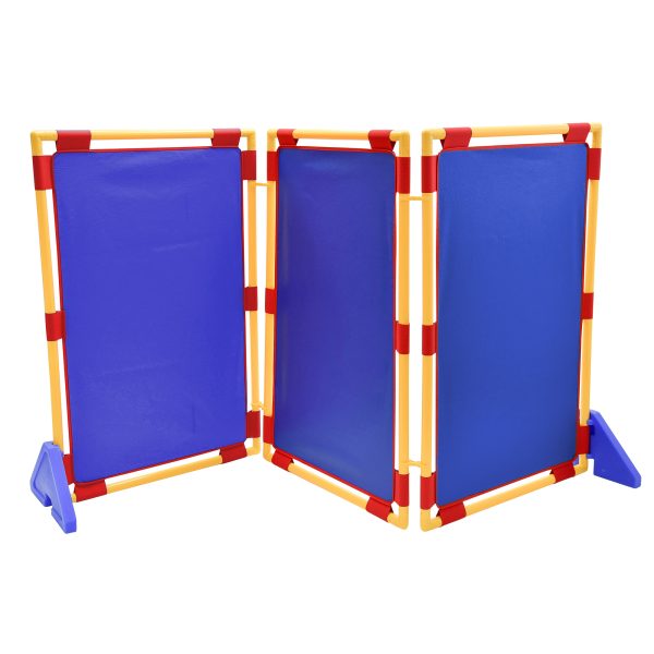 Rectangle PlayPanel - Set of 3 - Blue