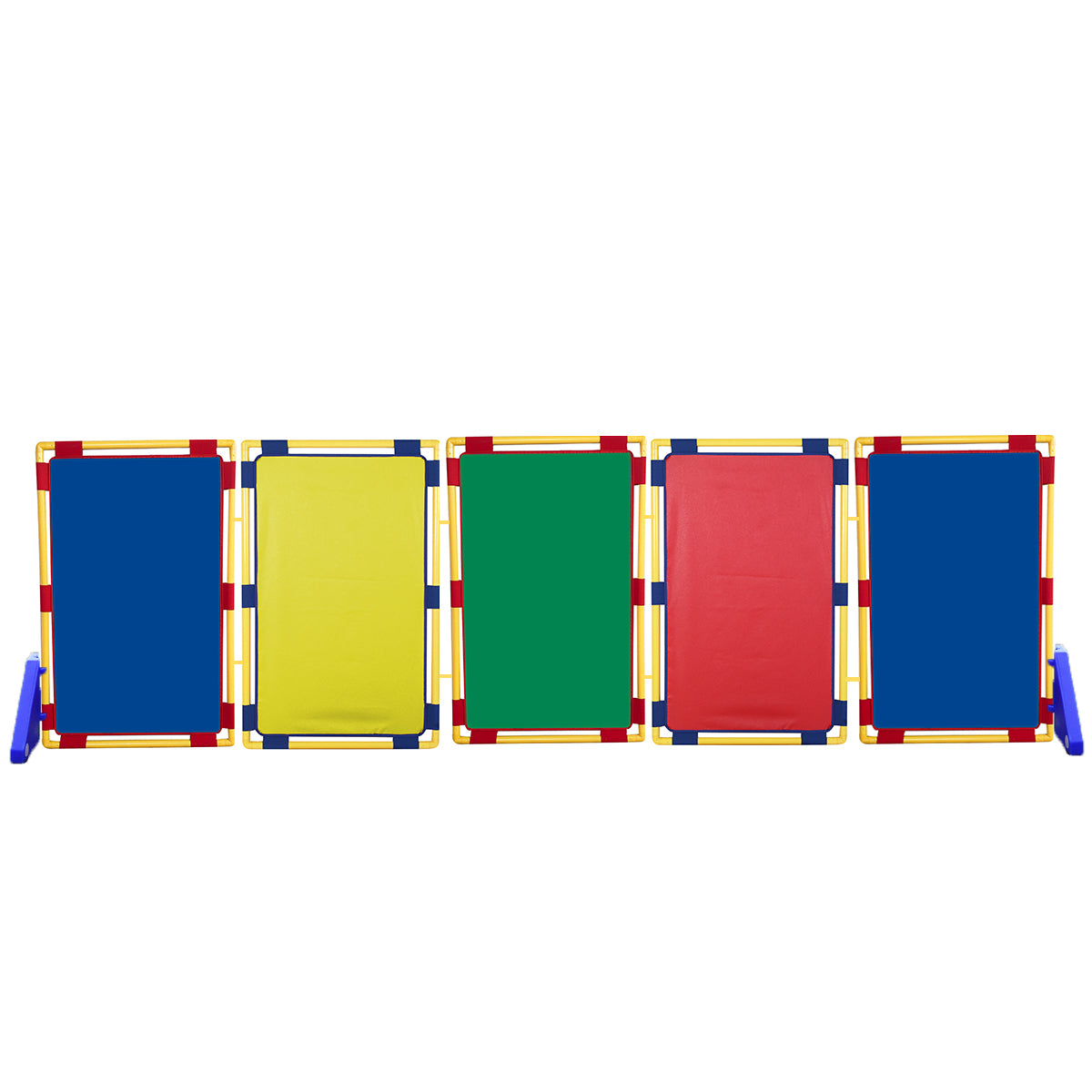 Rectangle PlayPanel - Set of 5 - Rainbow