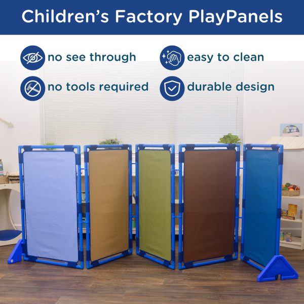 Rectangle PlayPanel - Set of 5 - Woodland