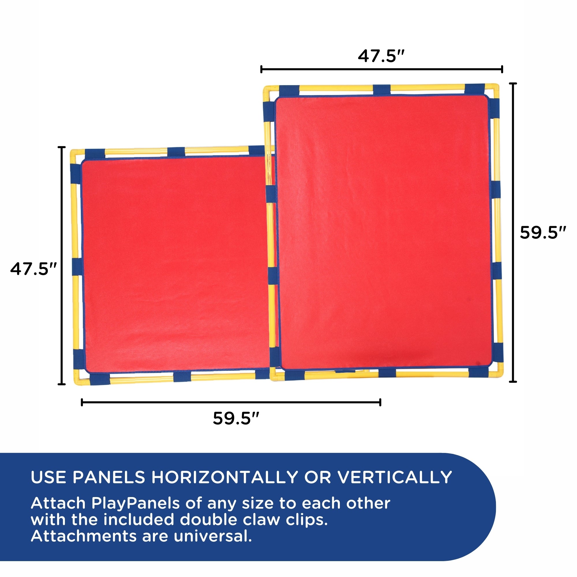 Big Screen PlayPanel - Red with Feet