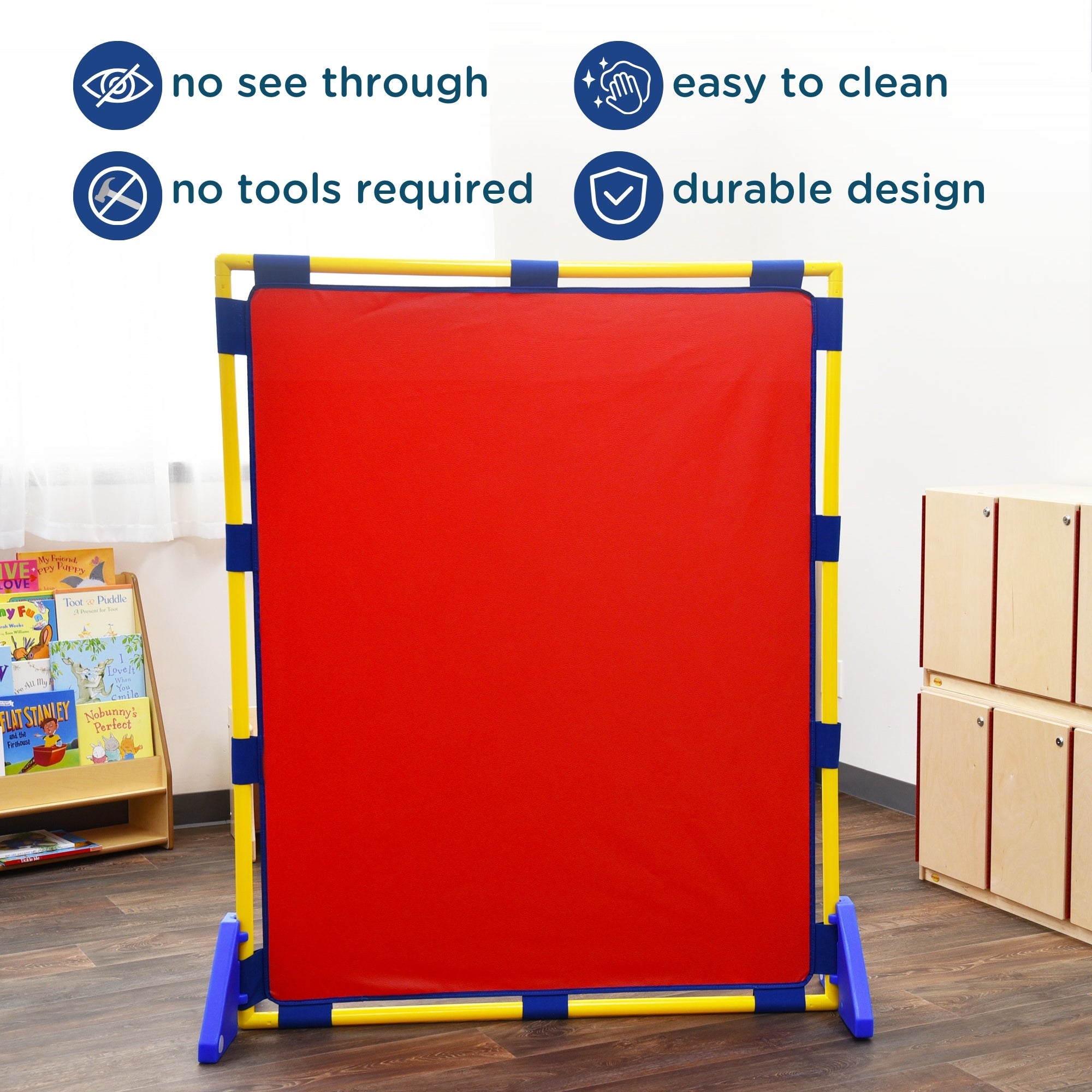 Big Screen PlayPanel - Red with Feet