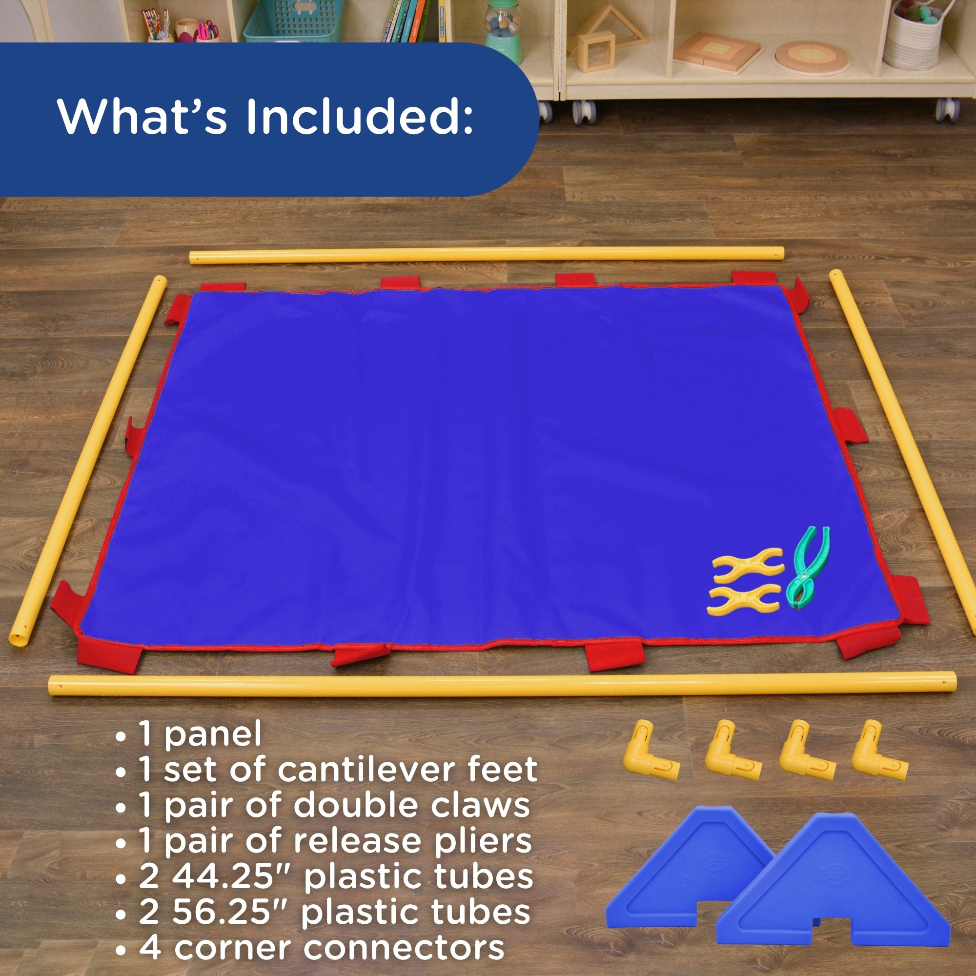 Big Screen PlayPanel - Blue with Feet