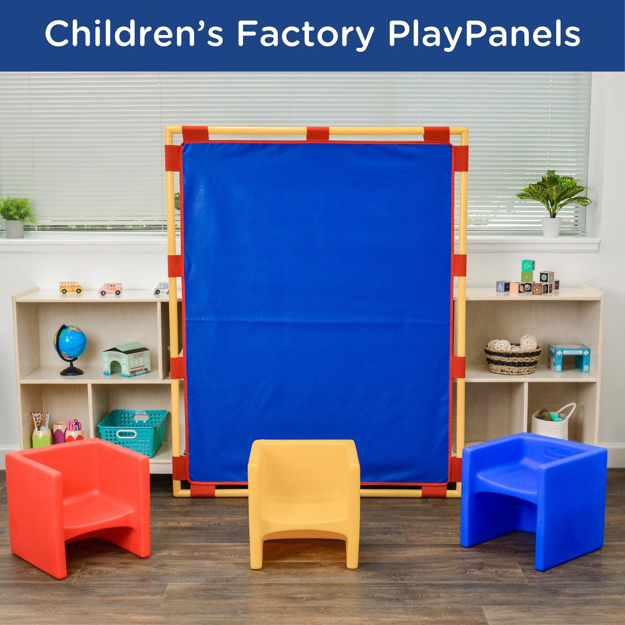 Big Screen PlayPanel - Blue with Feet