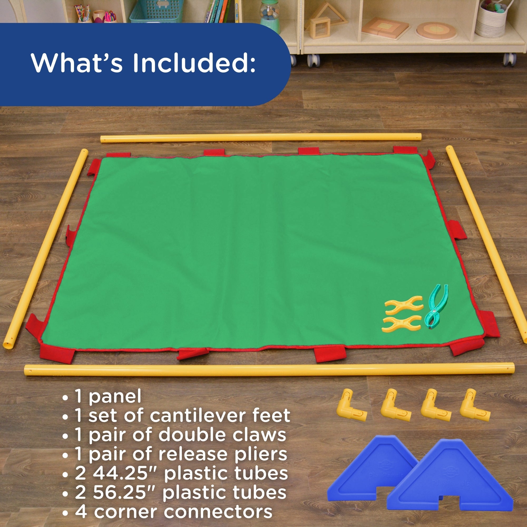 Big Screen PlayPanel - Green with Feet