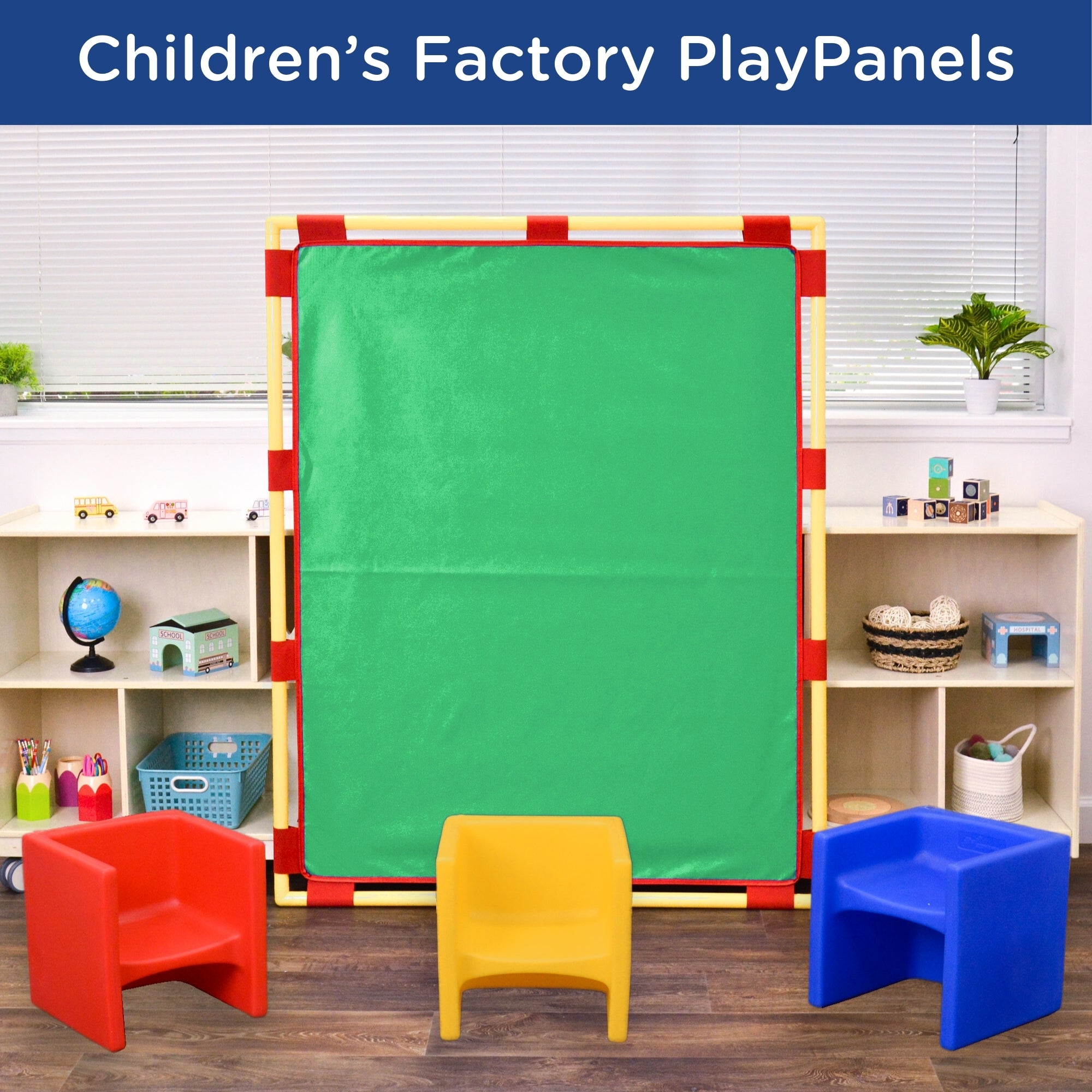 Big Screen PlayPanel - Green with Feet