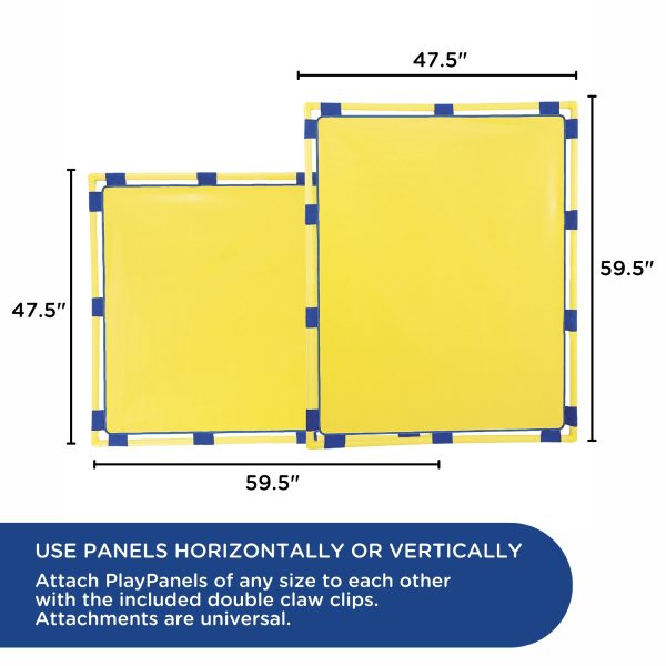 Big Screen PlayPanel - Yellow with Feet