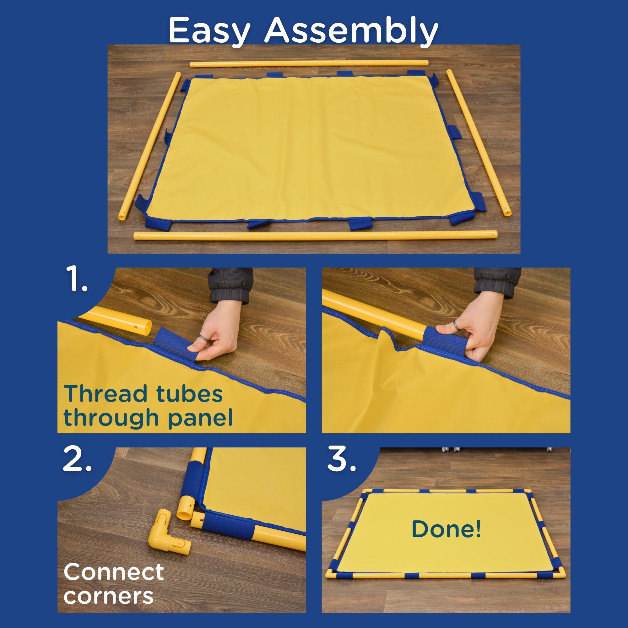 Big Screen PlayPanel - Yellow with Feet