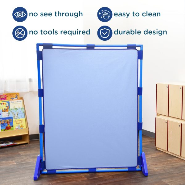 Big Screen PlayPanel - Sky Blue with Feet