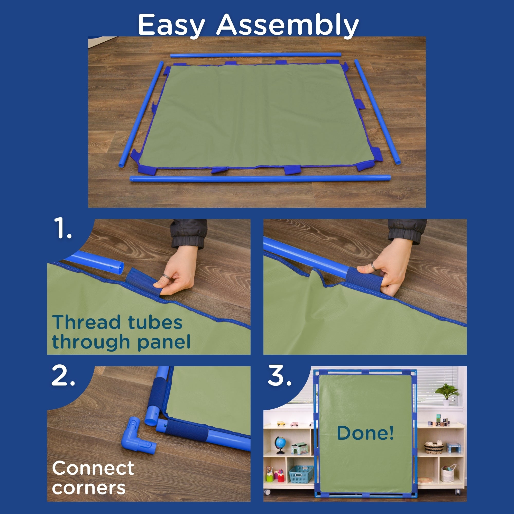 Big Screen PlayPanel - Sage with Feet