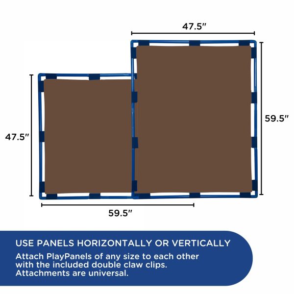 Big Screen PlayPanel - Walnut with Feet
