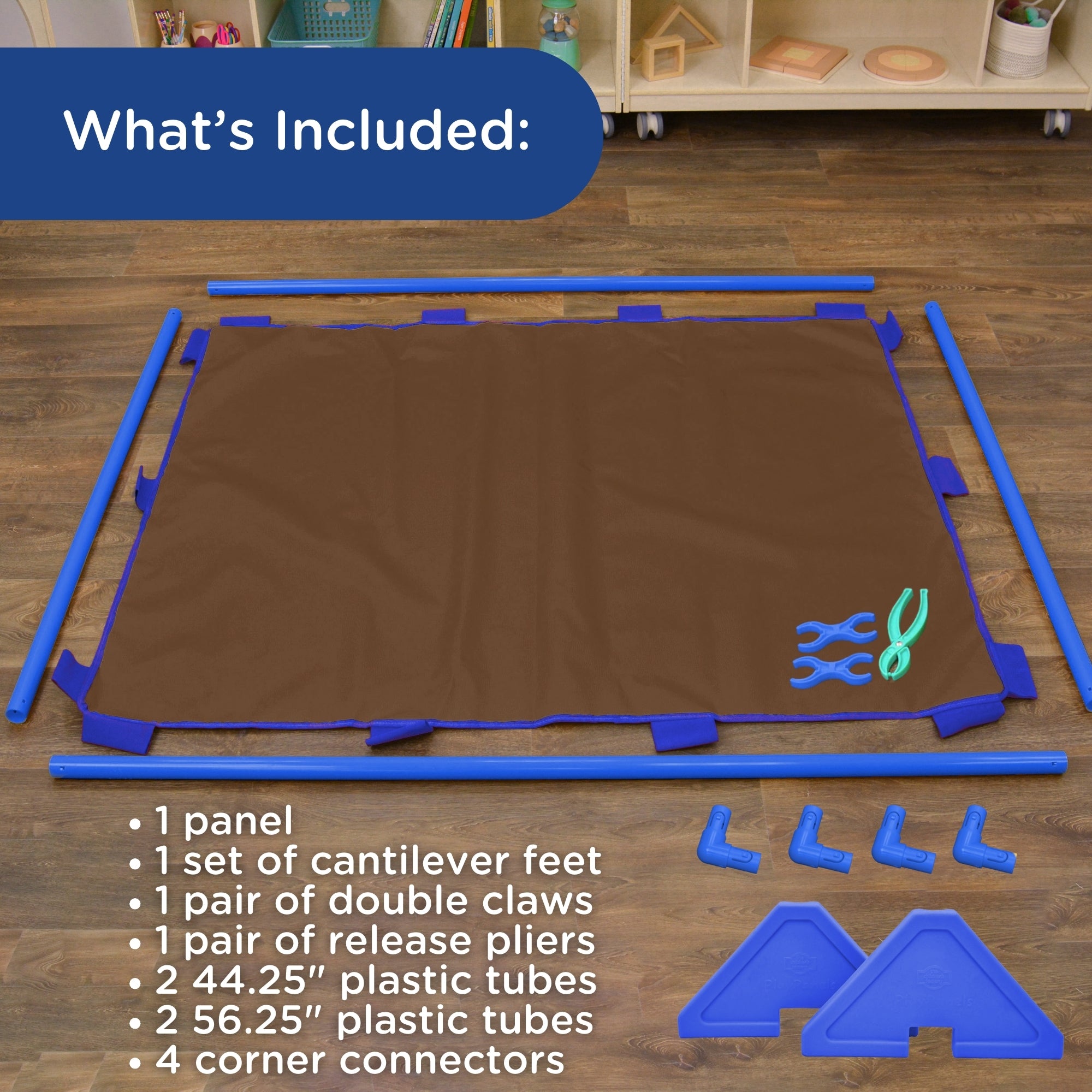 Big Screen PlayPanel - Walnut with Feet