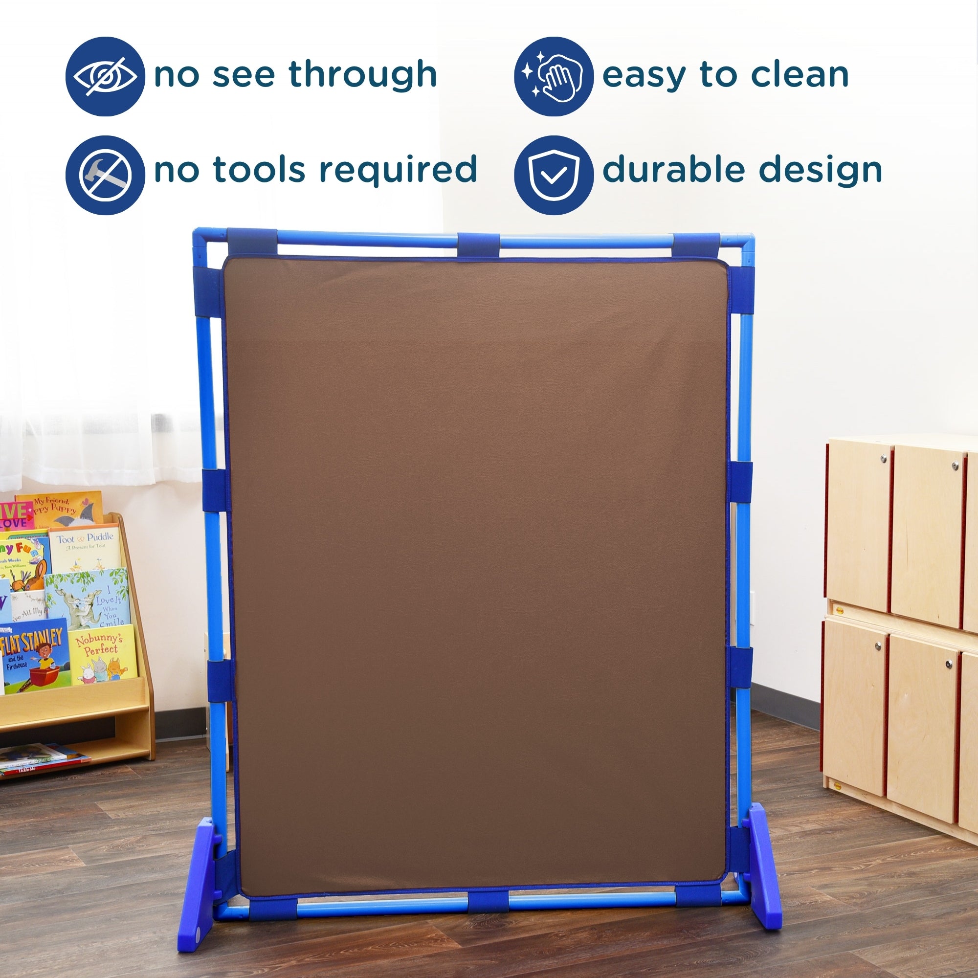 Big Screen PlayPanel - Walnut with Feet
