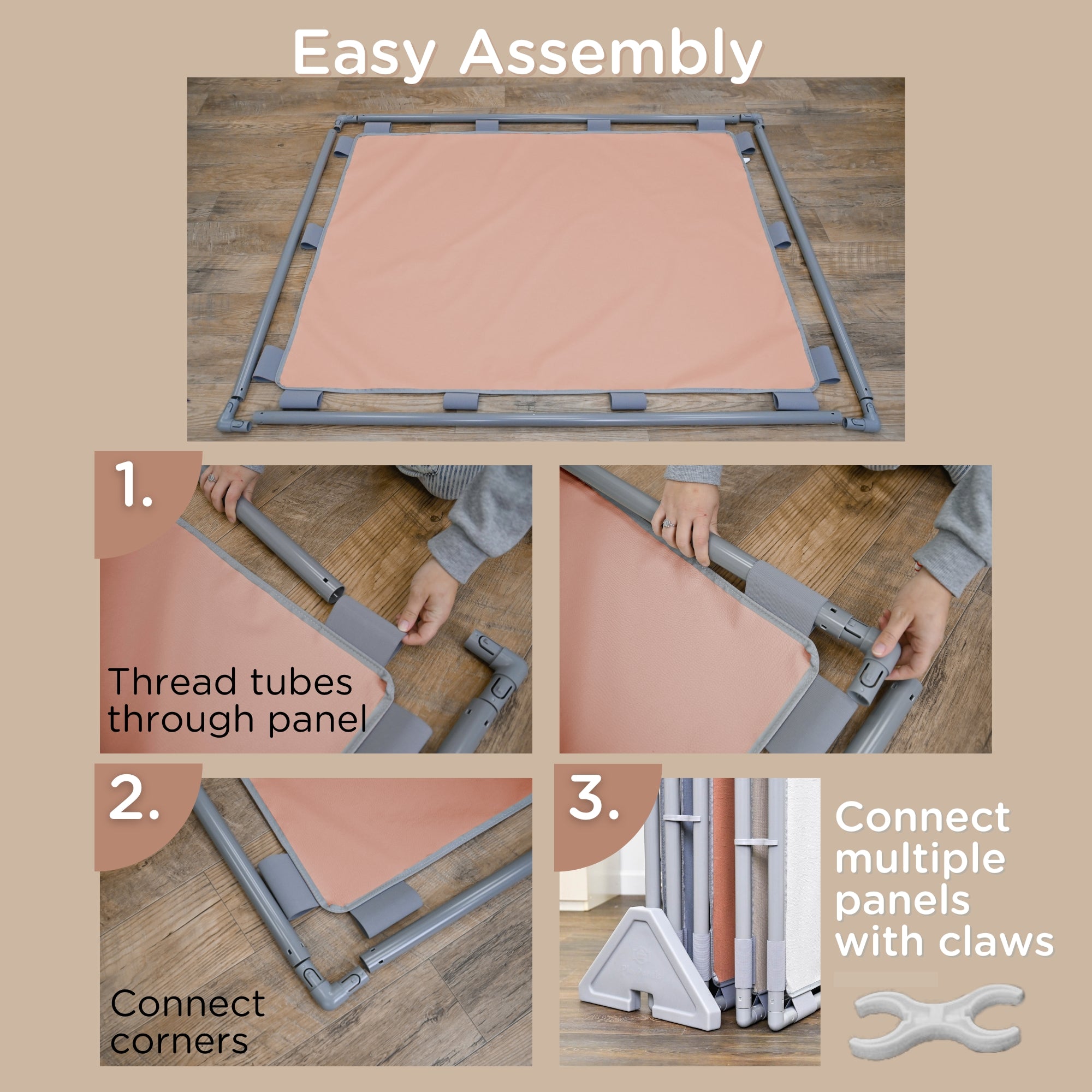 Big Screen PlayPanel - Clay with Feet