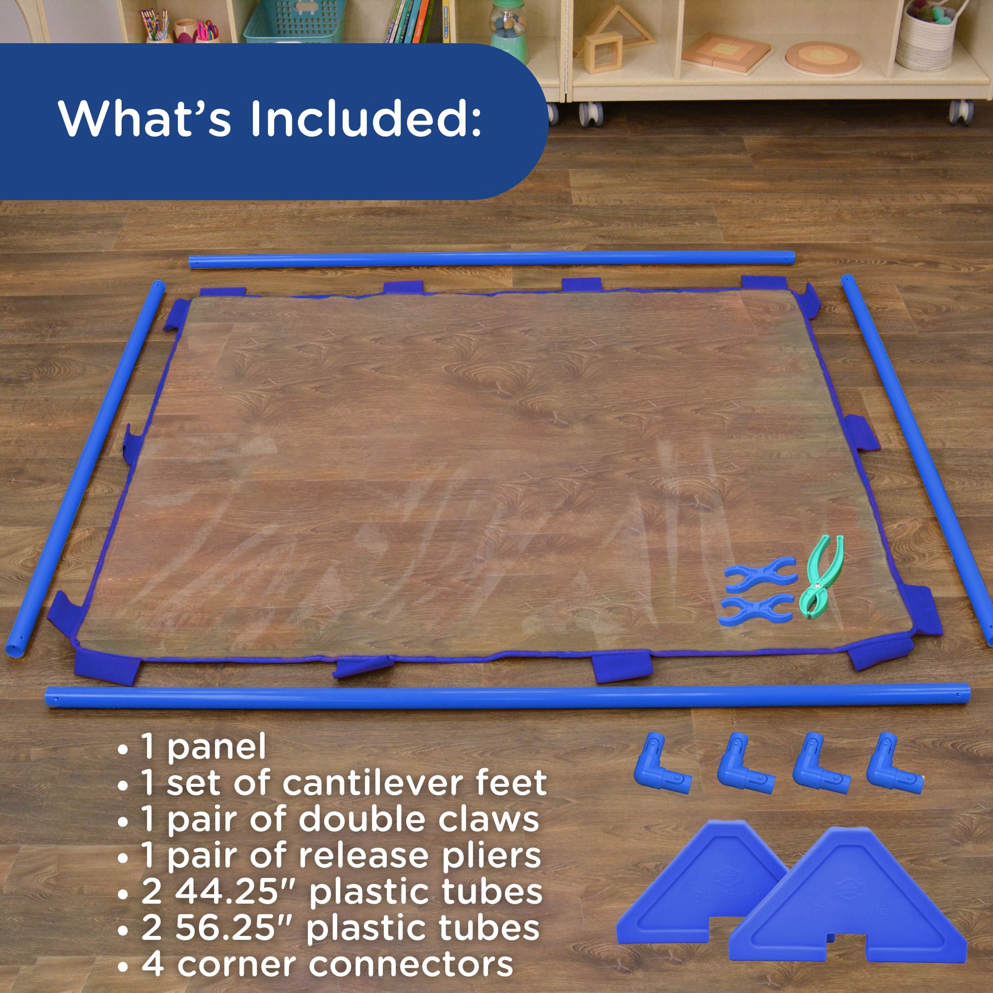 Big Screen PlayPanel - Clear with Feet