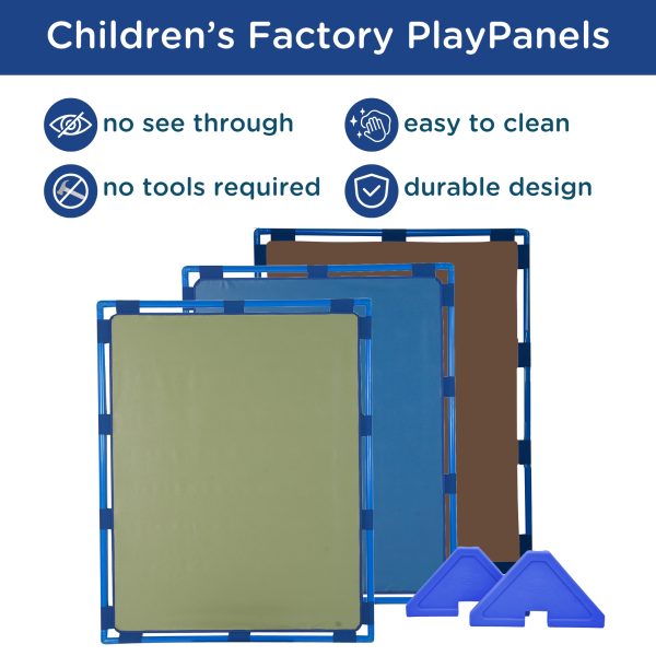 Big Screen PlayPanel - Set of 3 - Woodland