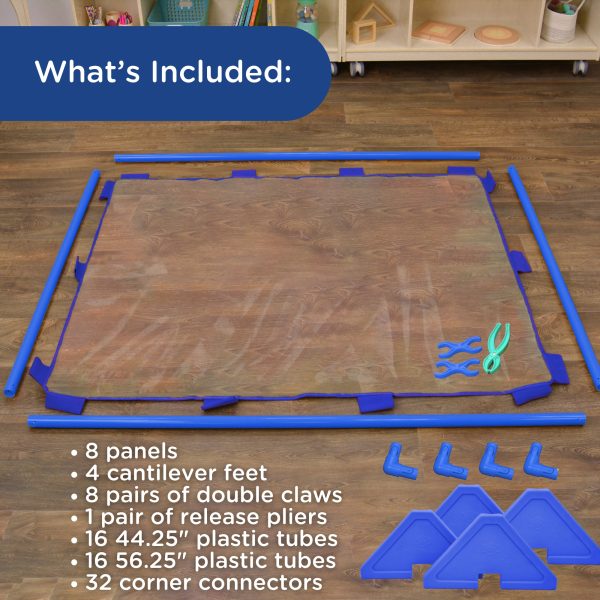 Big Screen PlayPanel - Set of 8 - Clear