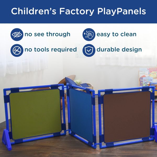 Square PlayPanel - Set of 3 - Woodland