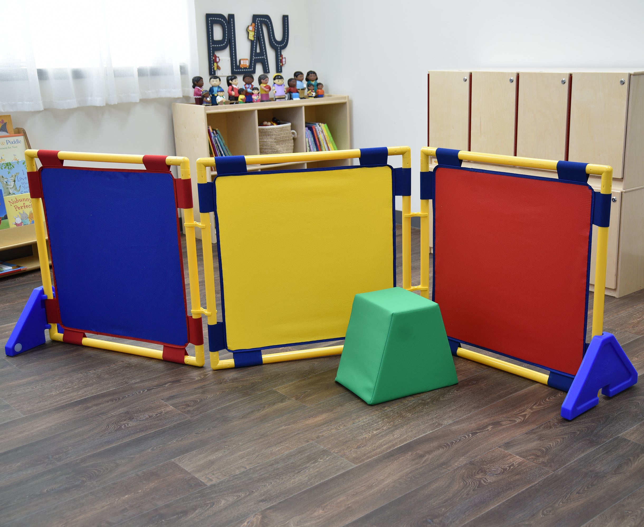 Square PlayPanel - Set of 3 - Rainbow