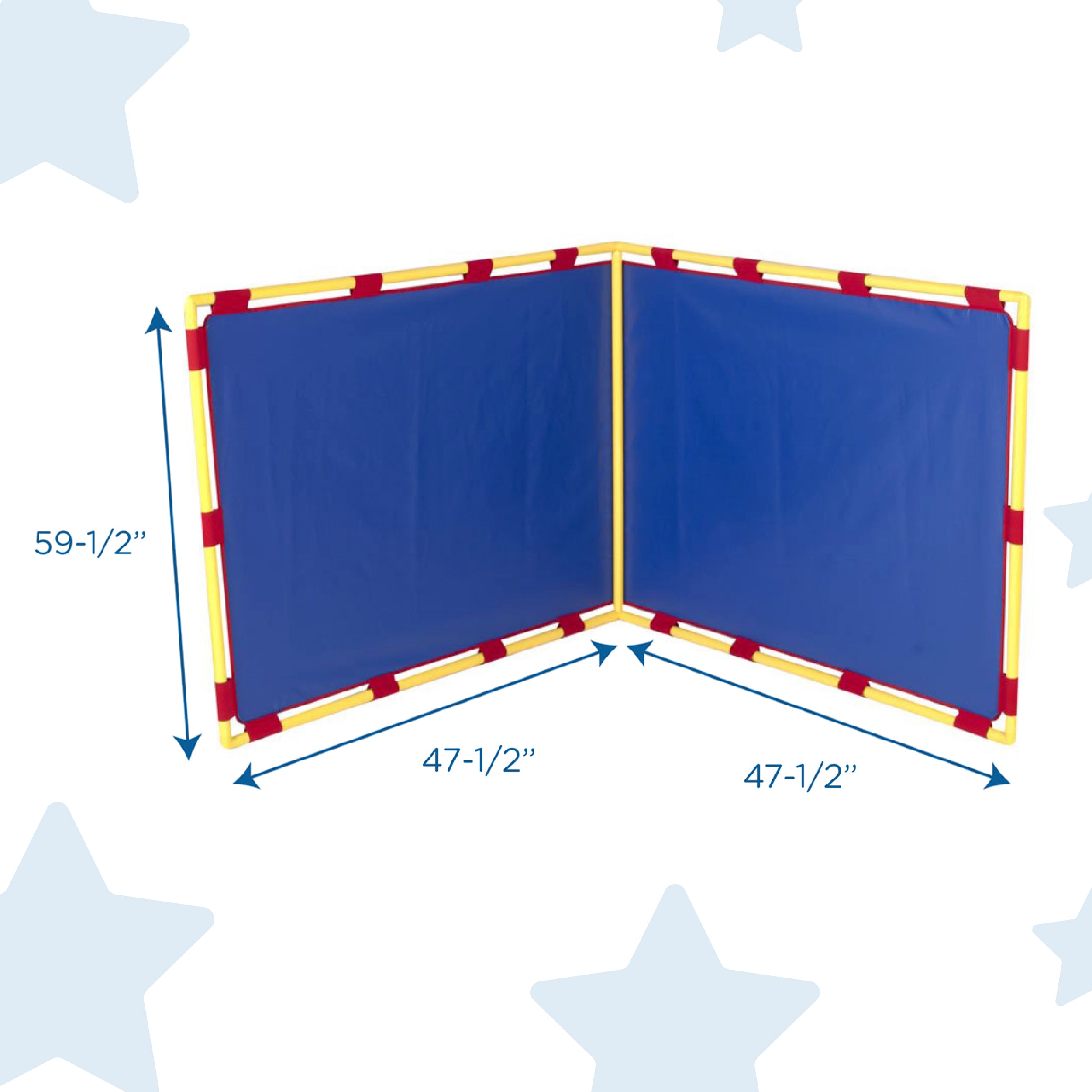Big Screen Right Angle PlayPanel - Blue