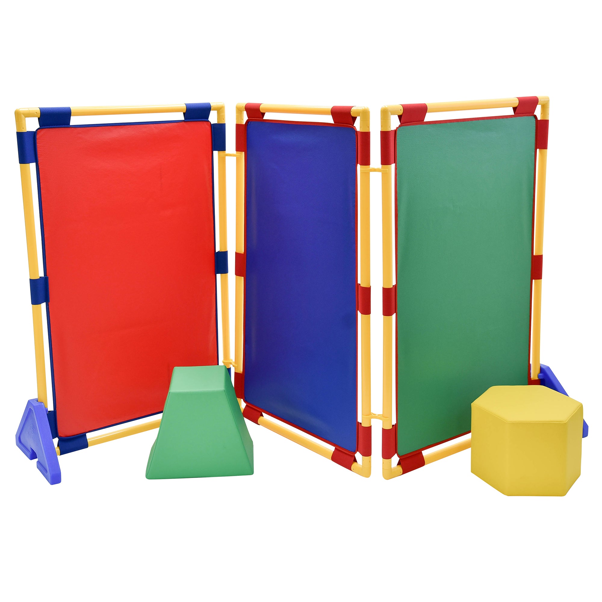 Rectangle PlayPanel - Set of 3 - Rainbow