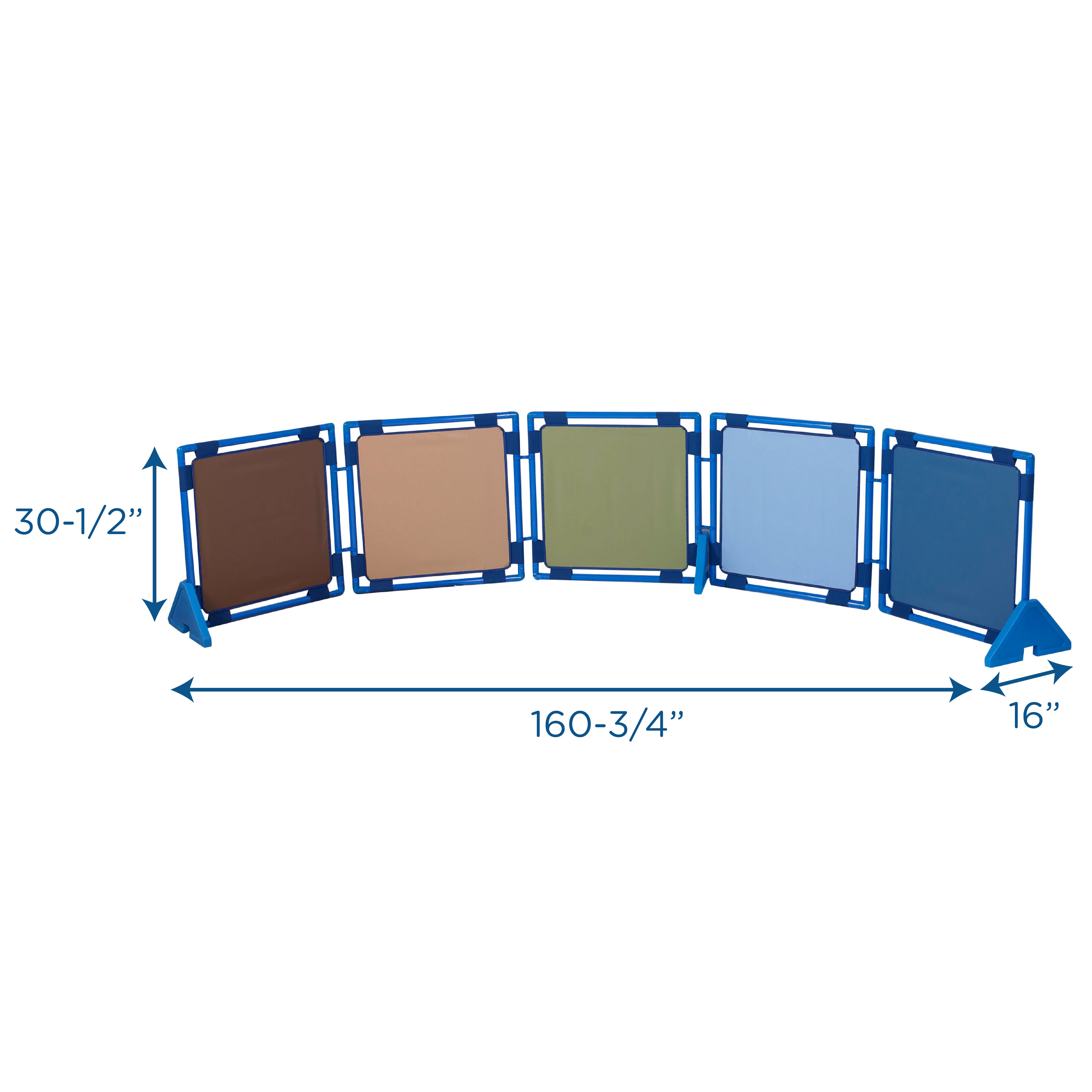 Square PlayPanel - Set of 5 - Woodland