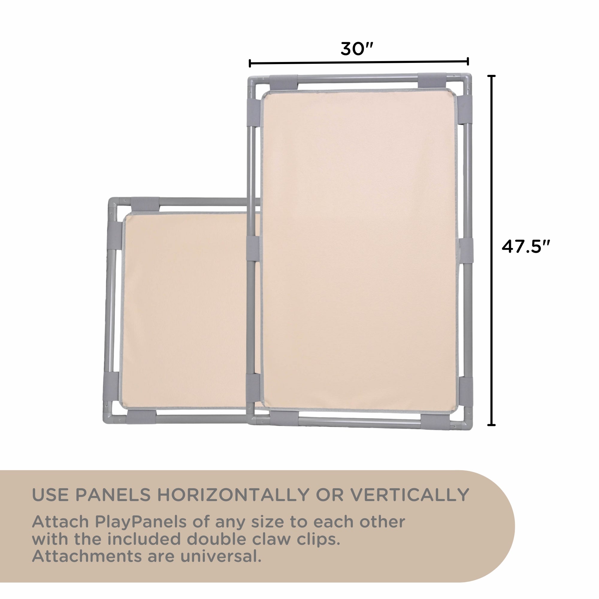 Rectangle PlayPanel - Sand without Feet