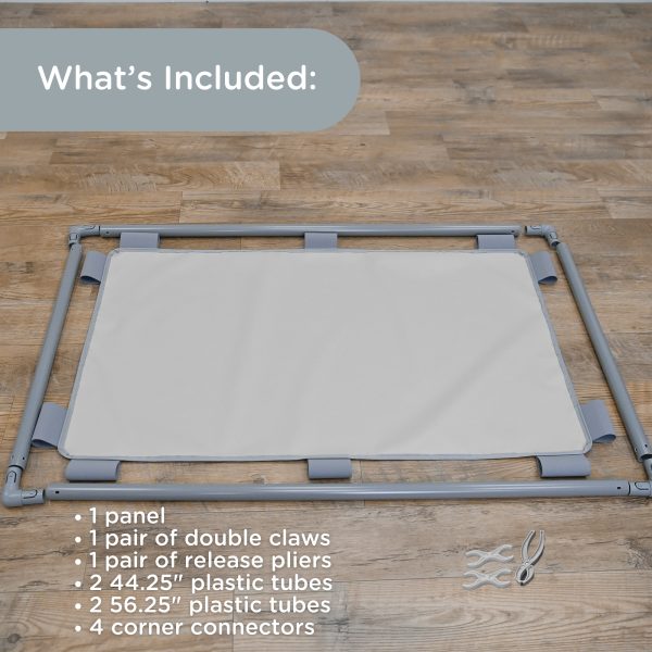 Rectangle PlayPanel - Glacier Gray without Feet