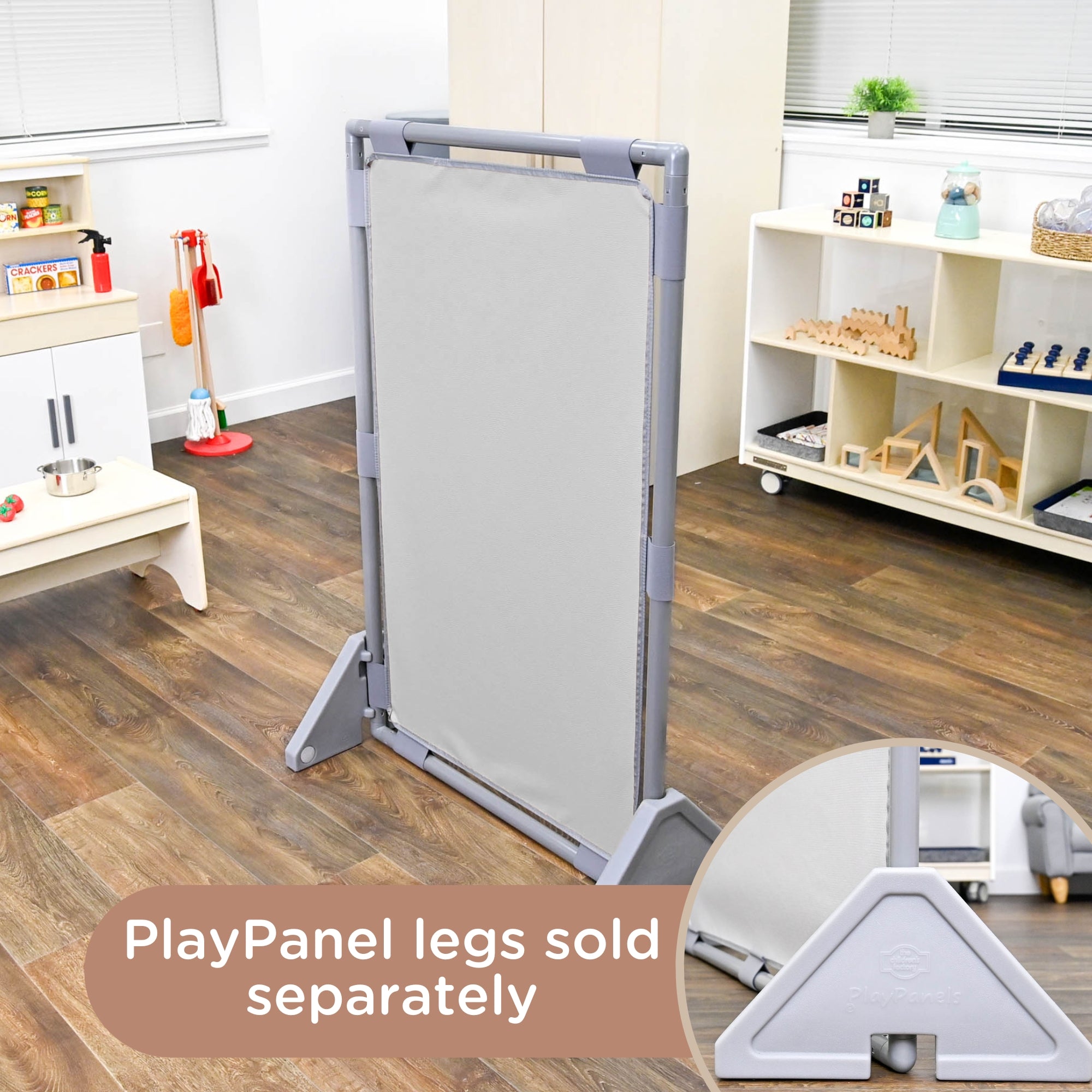 Rectangle PlayPanel - Glacier Gray without Feet