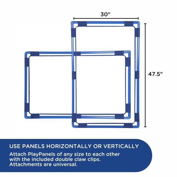 Rectangle PlayPanel - Clear without Feet