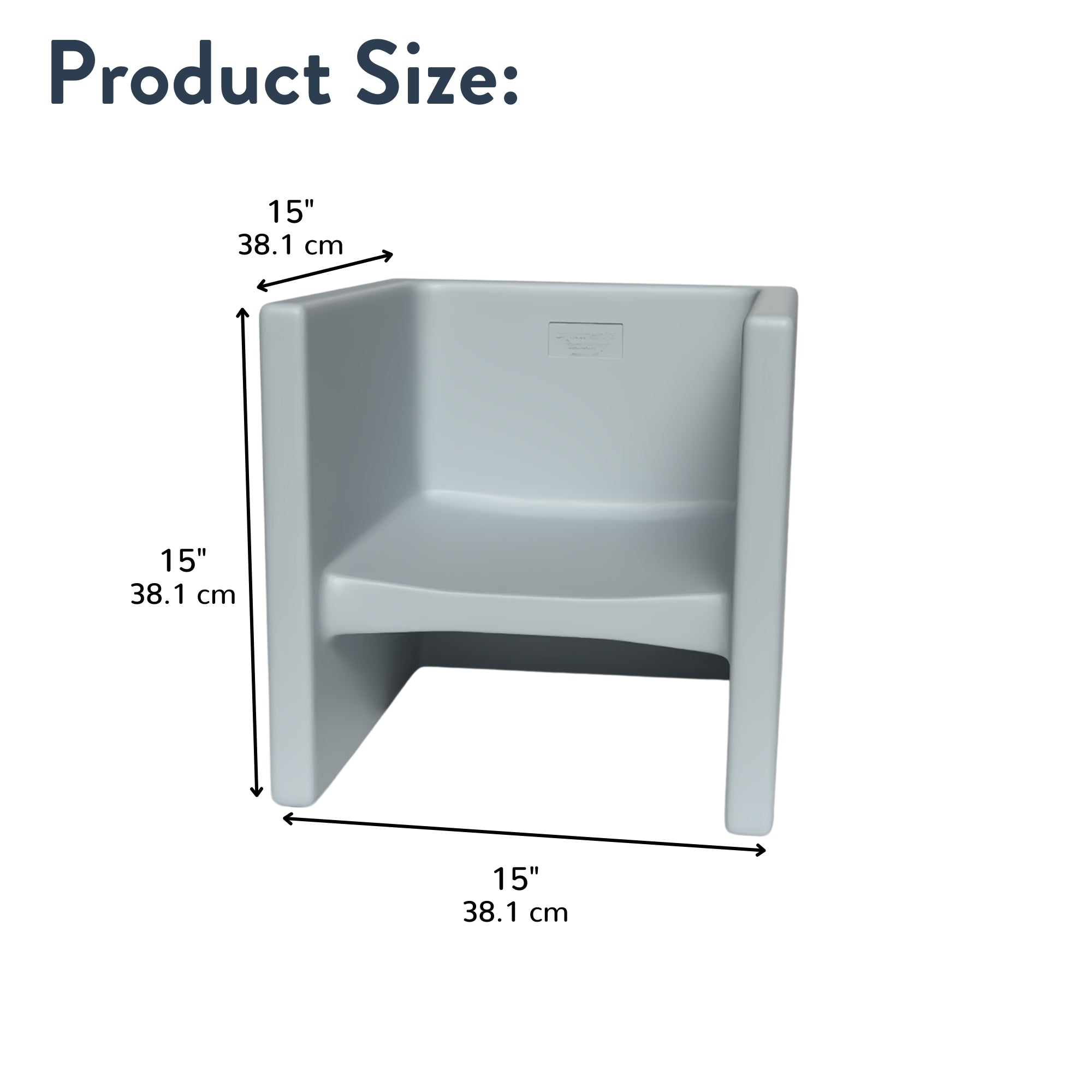 Cube Chair - Fog Blue