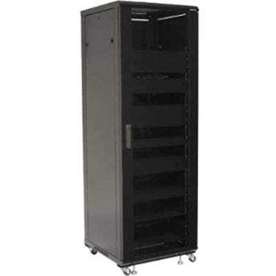 Sanus Component Series 36RU AV Rack - Audio Rack for Home Theater - Black