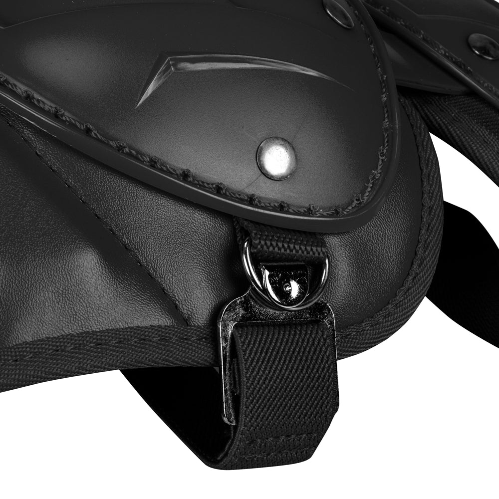 Optimus MVP Double Knee Leg Guard - Black, Adult