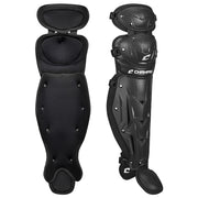 Optimus MVP Double Knee Leg Guard - Black, Senior League
