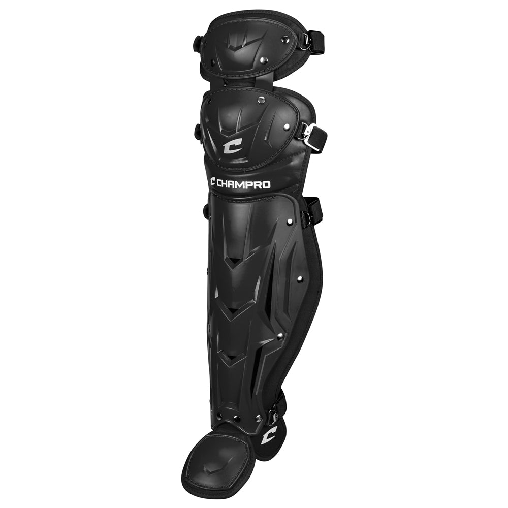 Optimus MVP Double Knee Leg Guard - Black, T-Ball