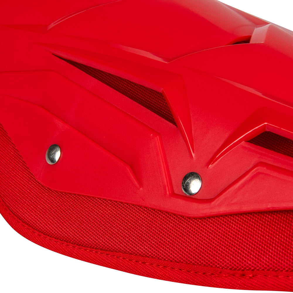 Optimus MVP Double Knee Leg Guard - Scarlet, T-Ball