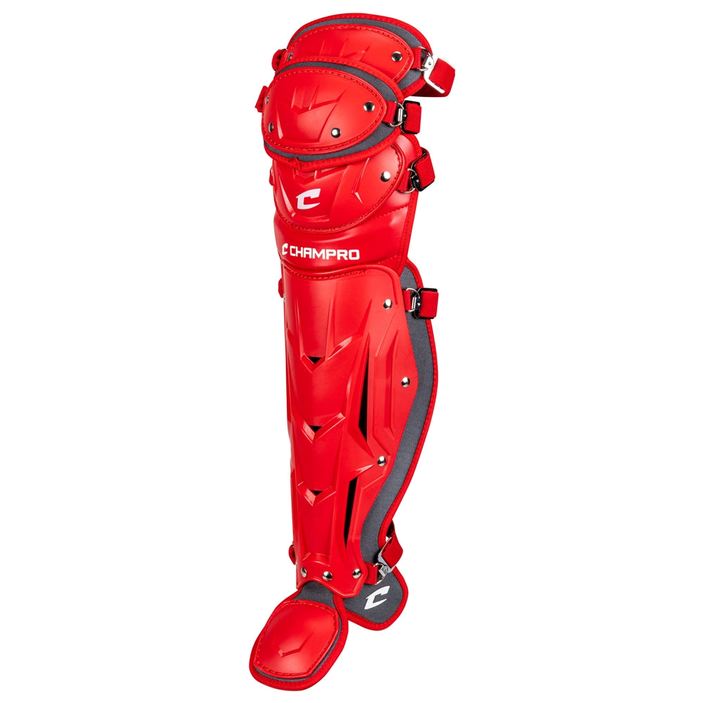 Optimus PRO Leg Guard - Scarlet, Adult