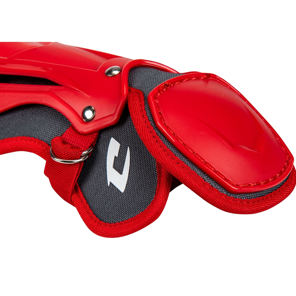 Optimus PRO Leg Guard - Scarlet, Adult