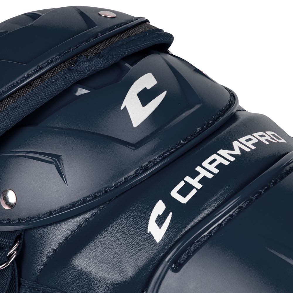 Optimus PRO Leg Guard - Navy, Adult