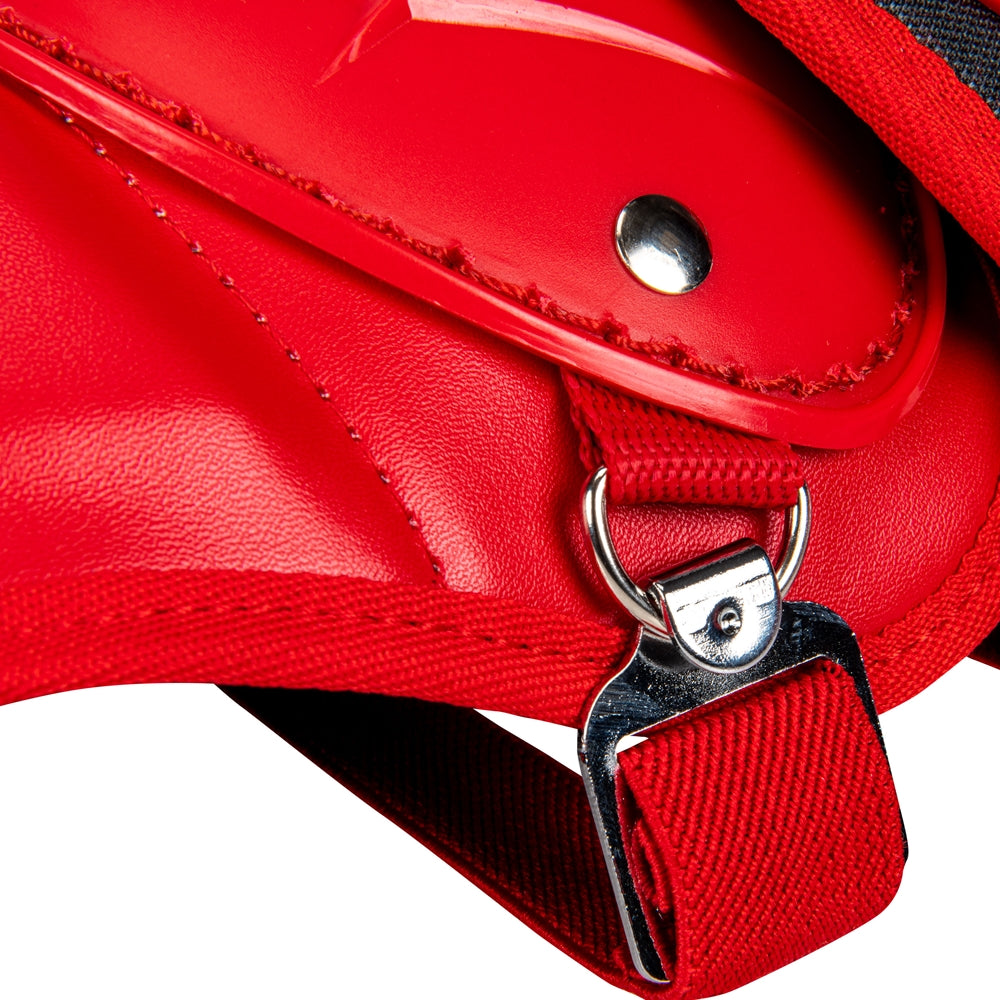 Optimus PRO Leg Guard - Scarlet, Adult