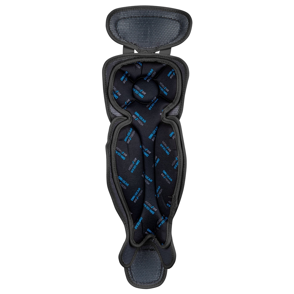 Optimus PRO Leg Guard - Black, Senior League